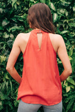 Load image into Gallery viewer, Effortless Halter Top in Coral