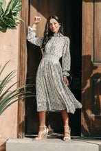 Load image into Gallery viewer, Art Deco Printed Midi Dress