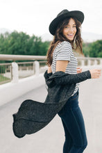 Load image into Gallery viewer, Irene Duster Cardigan in Black
