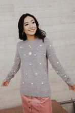 Load image into Gallery viewer, Cozy Polka Dot Sweater