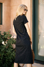 Load image into Gallery viewer, Aubree T-Shirt Dress in Black