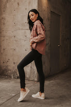 Load image into Gallery viewer, Acid Wash Denim Jacket in Wine