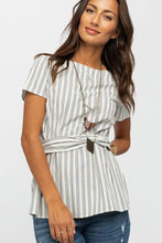 Load image into Gallery viewer, Get Tied Up Ivory Top - FINAL SALE