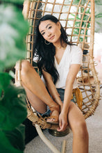 Load image into Gallery viewer, Front Pocket Tee in White
