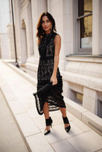 Load image into Gallery viewer, Eva Sleeveless Dress in Black - FINAL SALE
