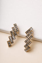 Load image into Gallery viewer, Geddes Jewel Earrings in Aqua
