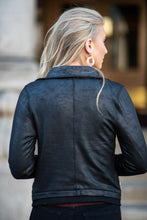 Load image into Gallery viewer, Black Moto Jacket
