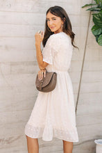 Load image into Gallery viewer, Alice Pom Pom Midi Dress
