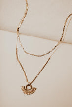 Load image into Gallery viewer, Half Circle Pendant Necklace
