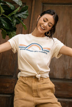 Load image into Gallery viewer, Good Things Rainbow Tee
