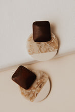 Load image into Gallery viewer, Fatima Wood Accent Earrings
