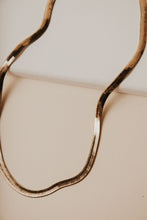 Load image into Gallery viewer, Gold Snake Chain Necklace
