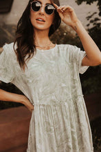 Load image into Gallery viewer, Forest Tiered Midi Dress
