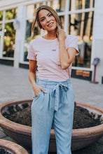 Load image into Gallery viewer, Easy Chambray Bottoms
