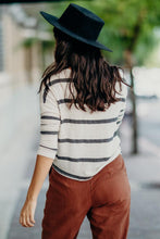 Load image into Gallery viewer, Tessa Striped Top-FINAL SALE
